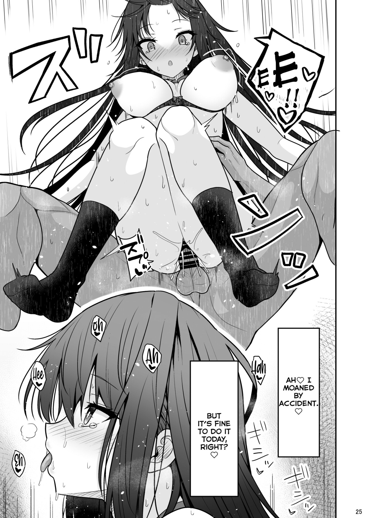 Hentai Manga Comic-A Quiet Girlfriend Becomes a Dirty Little Schoolgirl Who Loves Sex While On a AV Shoot-Read-24